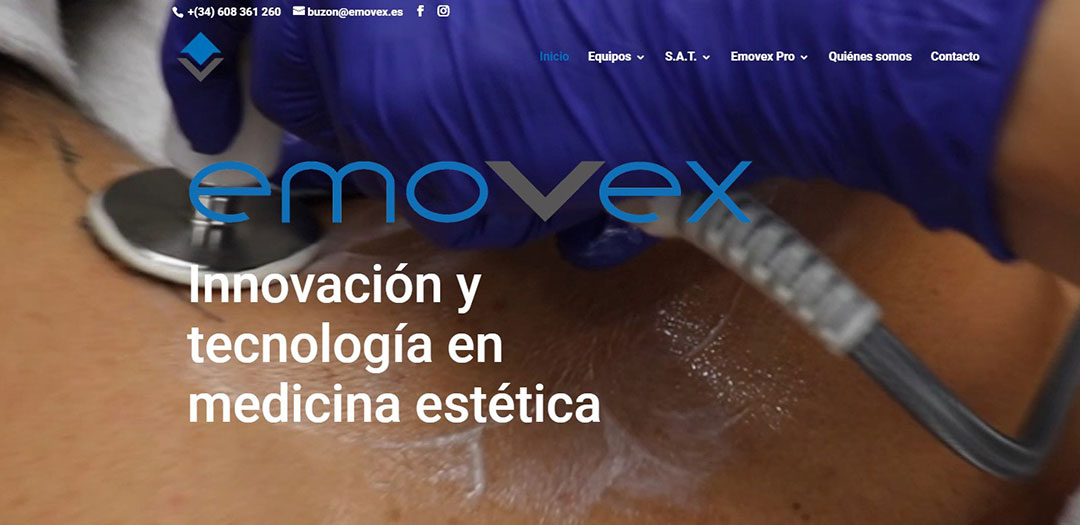 Nueva web emovex